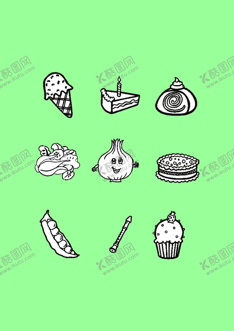 编号：28525401310405237651【酷图网】源文件下载-简笔画卡通画