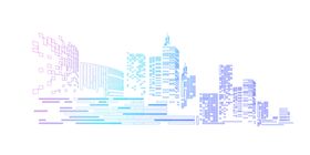城市背景彩色