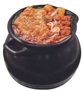 韩式石锅年糕火锅