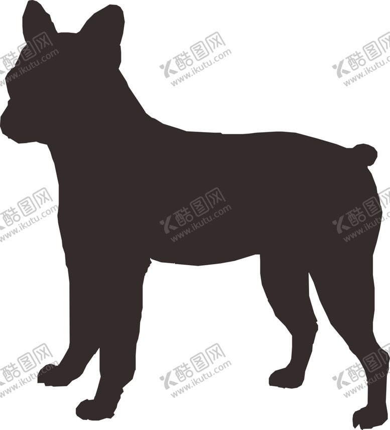 编号：17364805012318403774【酷图网】源文件下载-狗剪影