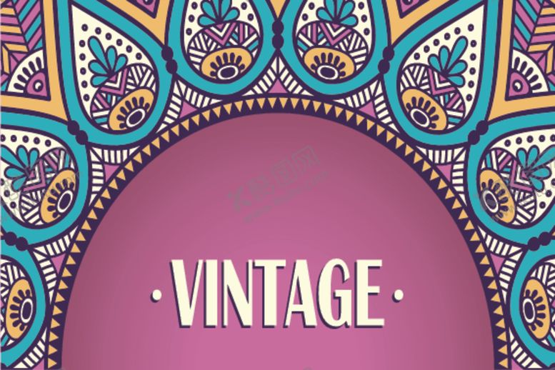 编号：16044911020209494839【酷图网】源文件下载-精美花纹名片底板