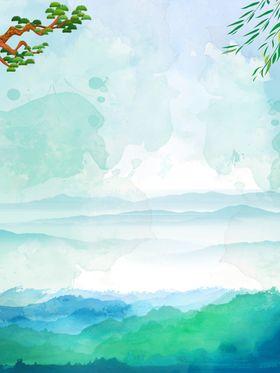 水彩背景