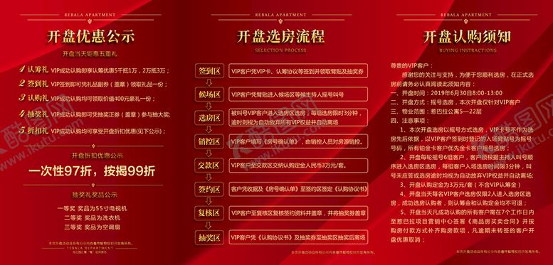编号：80231409241614089713【酷图网】源文件下载-选房须知展板