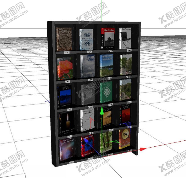 编号：60526902161831111744【酷图网】源文件下载-C4D模型货架