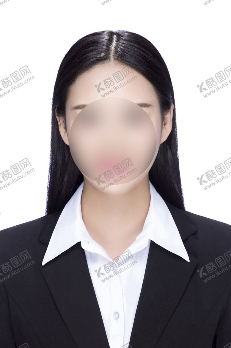 编号：67238510010156512984【酷图网】源文件下载-证件照女服装