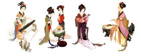 琴棋书画人物