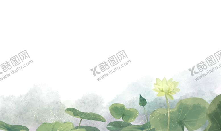 编号：91034407132136083324【酷图网】源文件下载-荷花荷叶古风国风传统背景素材