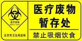 医疗废物警示牌