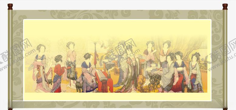 编号：77492906270818529766【酷图网】源文件下载-仕女图