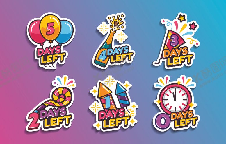 编号：58079209230308559797【酷图网】源文件下载-新年标签