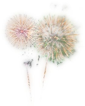 烟花PNG叠加儿童画png图