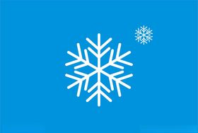 雪花矢量图标