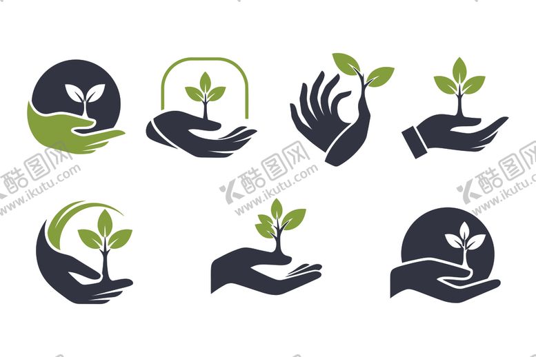 编号：30770012182028067736【酷图网】源文件下载-手捧树叶