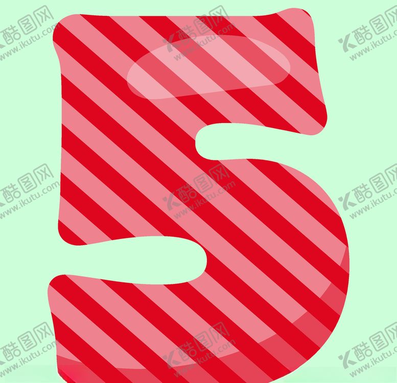 编号：88290110211011003008【酷图网】源文件下载-数字可爱卡通手绘矢量素材