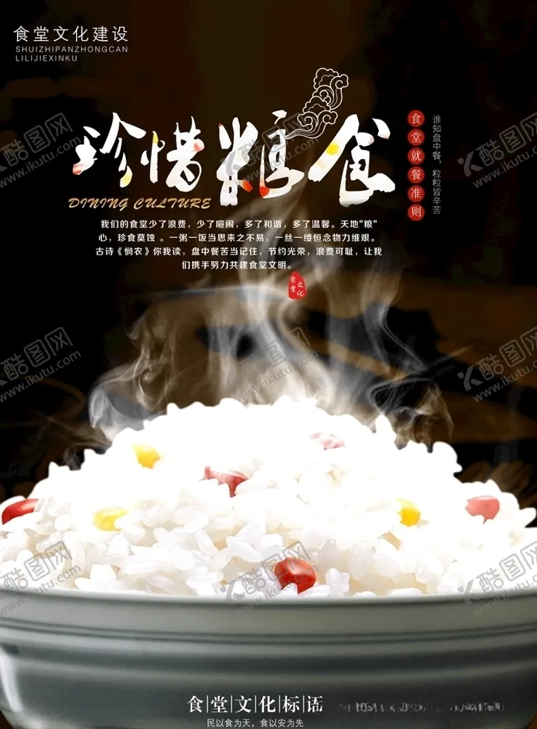 编号：72310304301547136037【酷图网】源文件下载-珍惜粮食