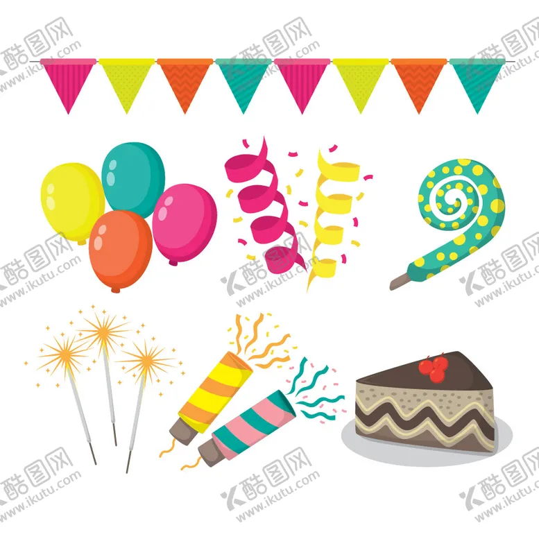 编号：78569109191811595083【酷图网】源文件下载-生日装饰