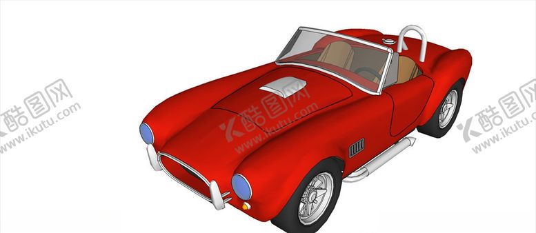 编号：42058010100551209181【酷图网】源文件下载-小红车模型