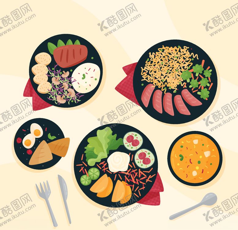 编号：50365210081847397027【酷图网】源文件下载-美味食物