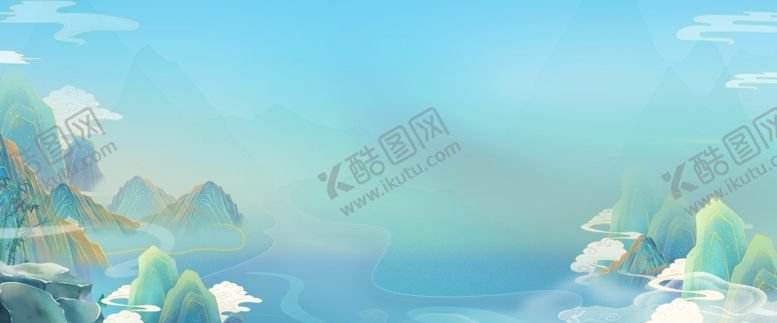 编号：29325502250623279668【酷图网】源文件下载-水墨背景