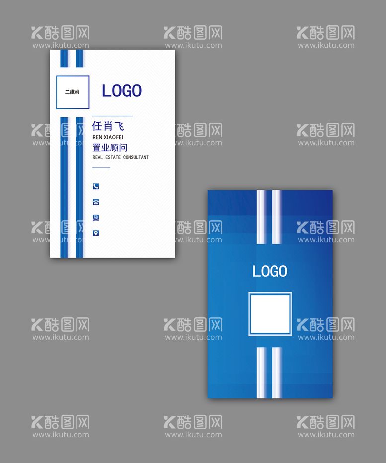 编号：68734109172136437168【酷图网】源文件下载-房地产名片