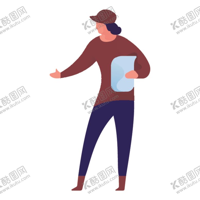 编号：97662210142305249082【酷图网】源文件下载-人物形象矢量插画