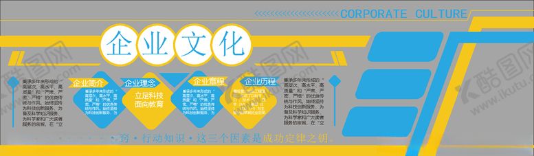 编号：25528606190901005001【酷图网】源文件下载-企业文化墙