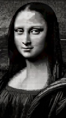 ASCII码MonaLisa