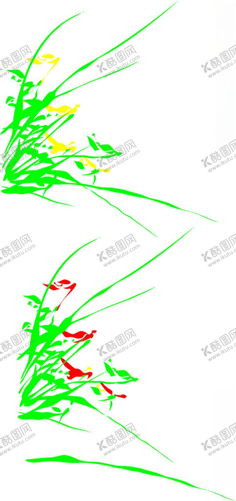 编号：61266101270643233854【酷图网】源文件下载-矢量兰花