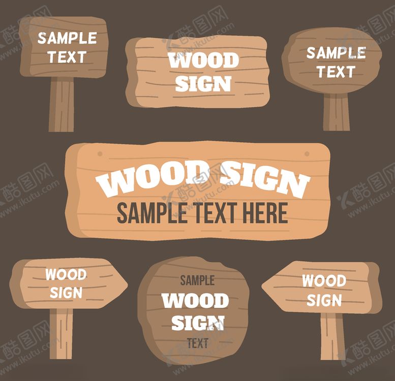编号：59071409190325102366【酷图网】源文件下载-木牌子