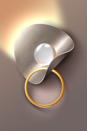 抽象几何装饰画奢清现代客厅玄关立体
