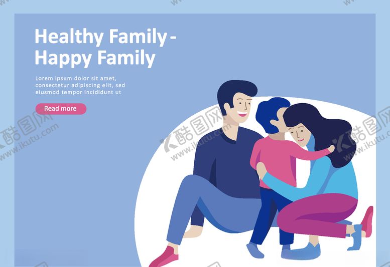 编号：75992110011844368301【酷图网】源文件下载-手绘亲子时光