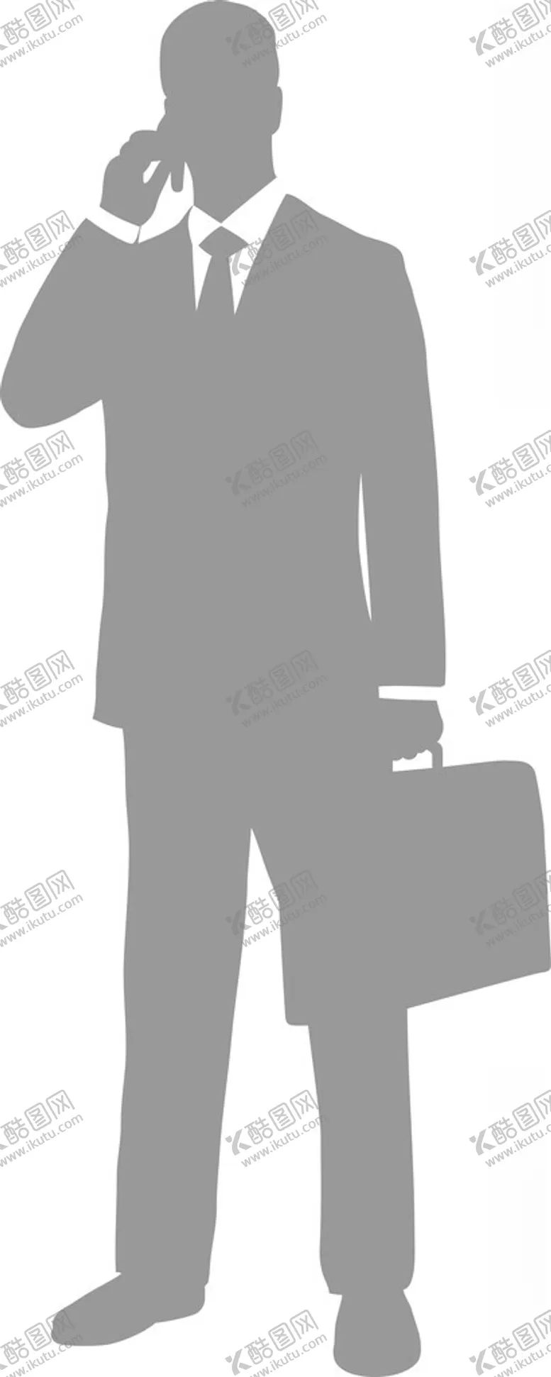 编号：72951701151319214170【酷图网】源文件下载-阴影灰色西装男