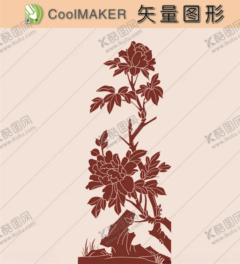 编号：91846009201149337707【酷图网】源文件下载-花草剪纸花草壁纸简洁手绘