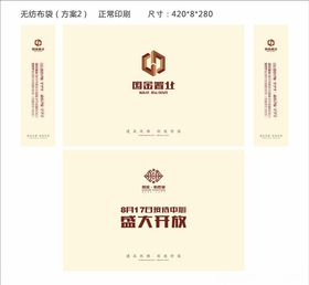 地产无纺布袋设计