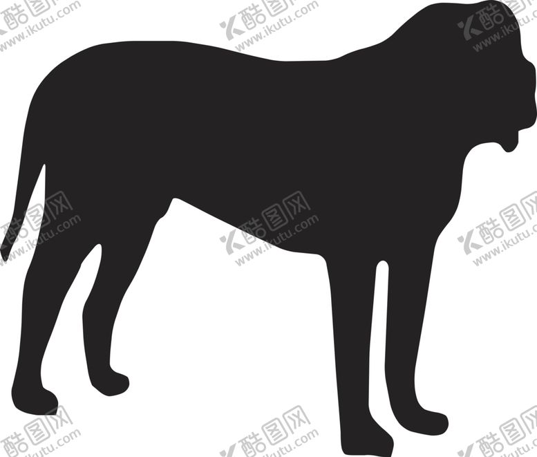 编号：64146504181633414182【酷图网】源文件下载-动物剪影