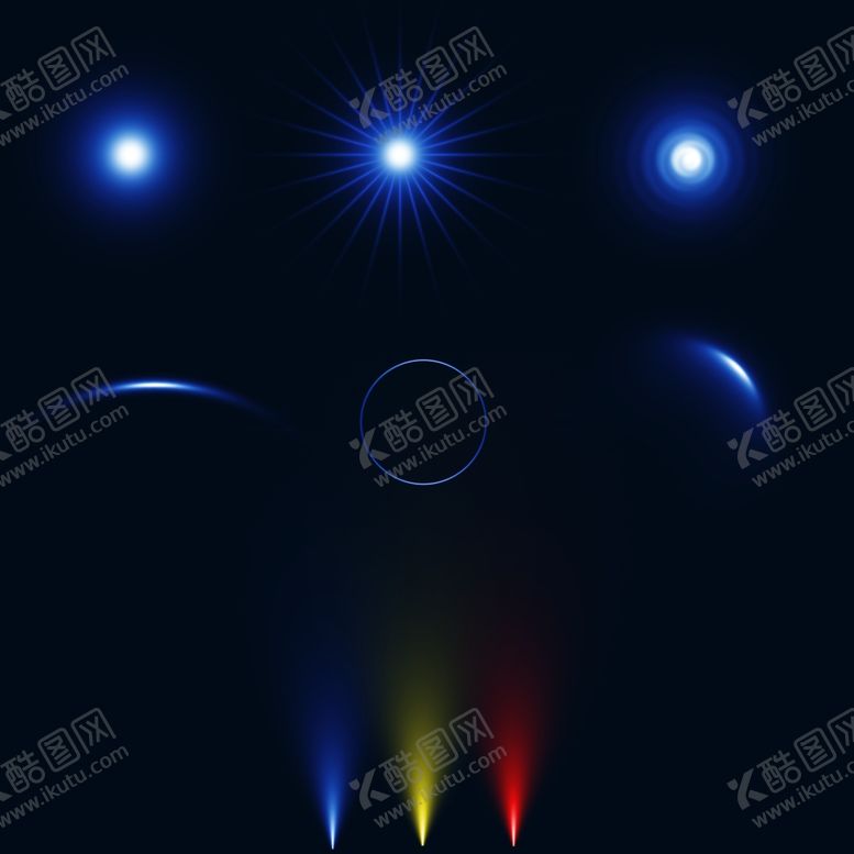 编号：10797101301105195909【酷图网】源文件下载-点光源设计素材