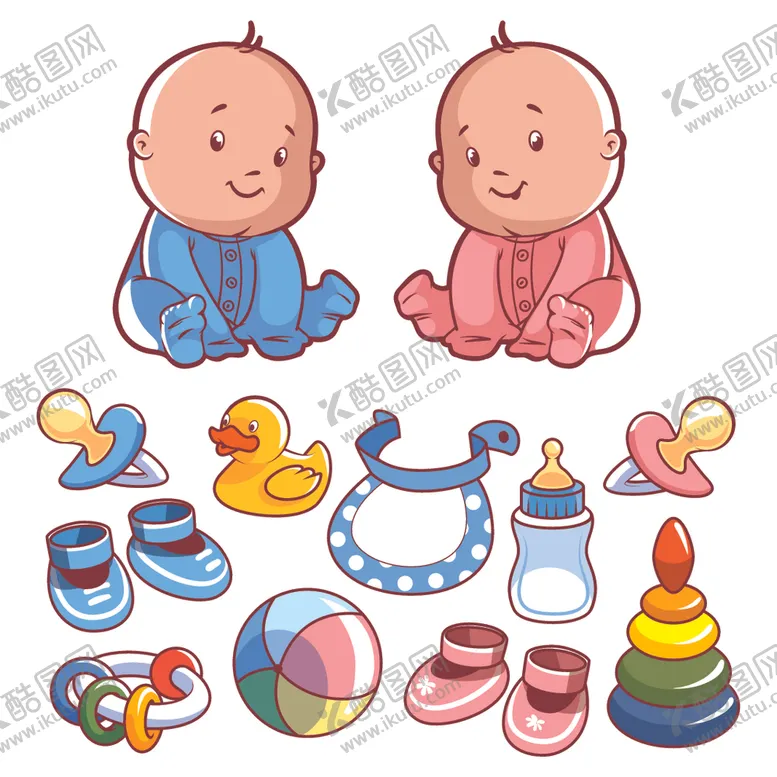 编号：10589506251508102932【酷图网】源文件下载-卡通婴儿