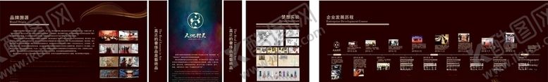 编号：26171504080904457403【酷图网】源文件下载-企业文化墙企业历程发展历程
