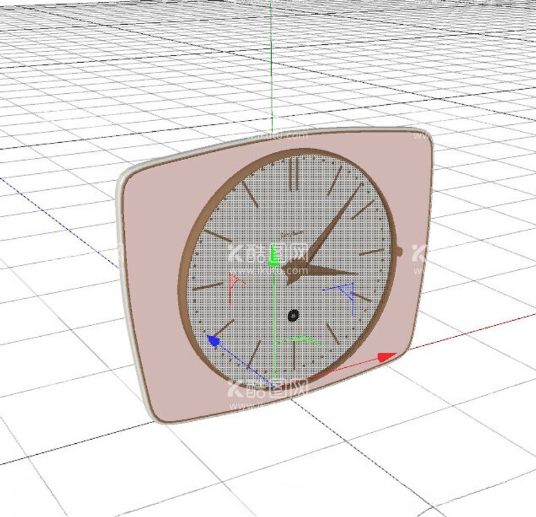 编号：94166011282100551026【酷图网】源文件下载-C4D模型钟表