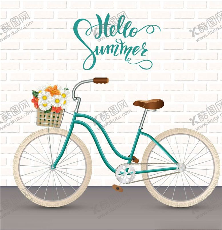 编号：94523409282210147871【酷图网】源文件下载-手绘自行车