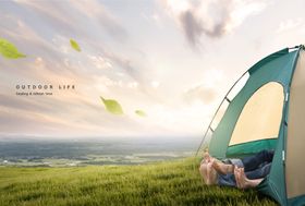 创意旅行合成海报图片