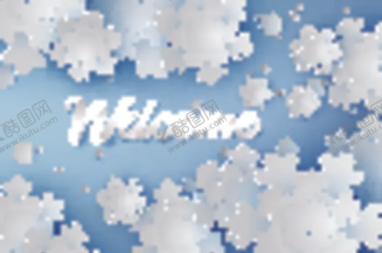 编号：23449606152339255168【酷图网】源文件下载-雪花背景