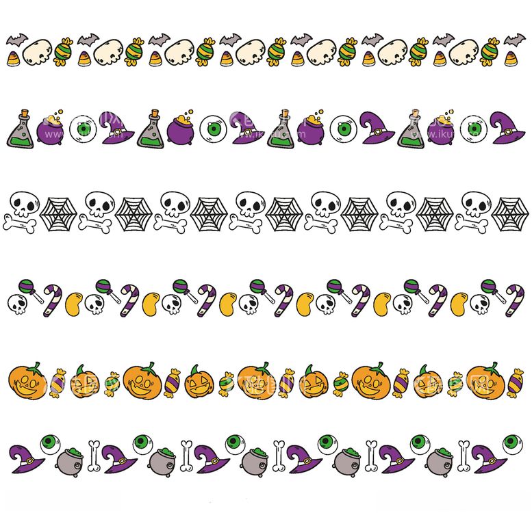 编号：76474703112349324233【酷图网】源文件下载-万圣节边框