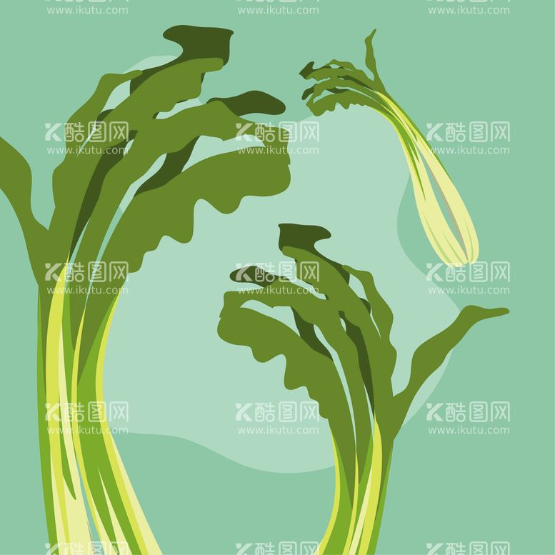 编号：17073311251713132870【酷图网】源文件下载-卡通芹菜