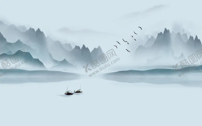 编号：84317204270536519878【酷图网】源文件下载-水墨山水