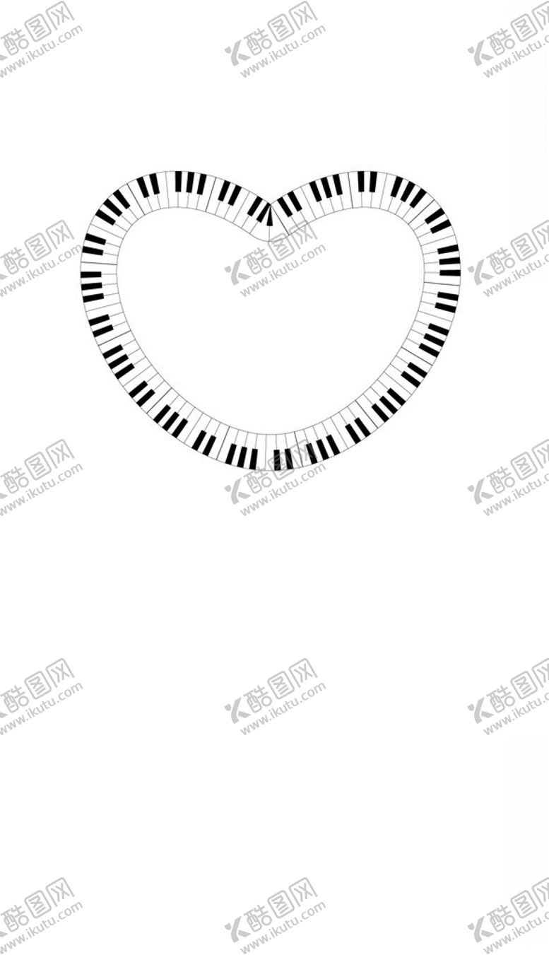 编号：80570001290143328625【酷图网】源文件下载-钢琴琴键黑板钢琴电子琴按键音乐