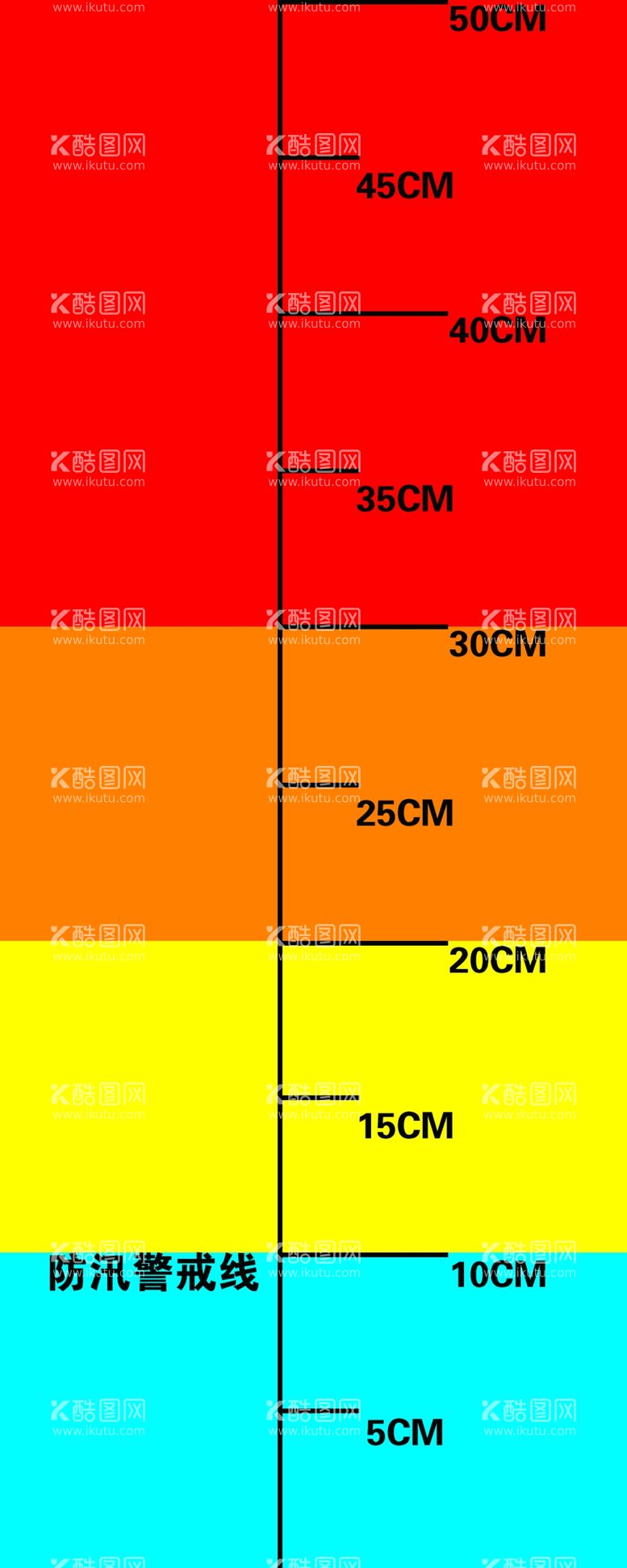 编号：55536912121401393945【酷图网】源文件下载-水位线红橙黄绿