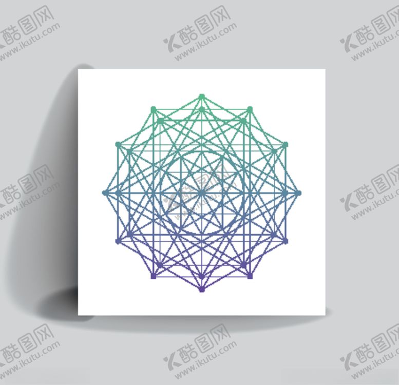 编号：68817910300636274969【酷图网】源文件下载-几何卡片