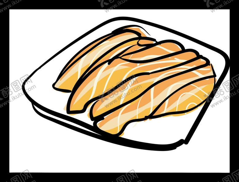 编号：25791202240316054646【酷图网】源文件下载-手绘美食佳肴