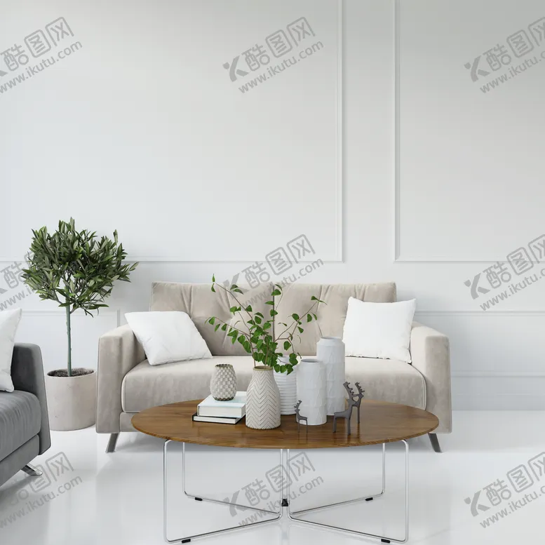 编号：21867010061121211360【酷图网】源文件下载-卧室地板样机